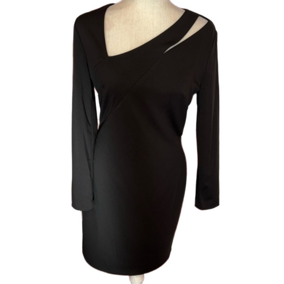 NWT Alexia Admor Black Cocktail Party Dress - Picture 1 of 9